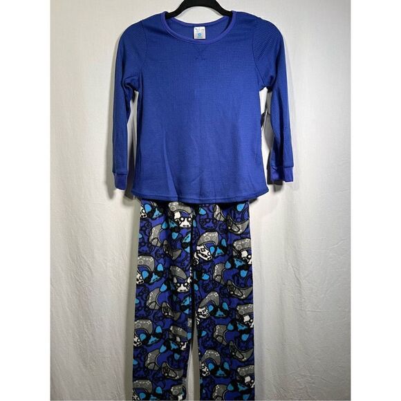 Imagine Sleepwear for Boys PJ Set Size Medium Blue and Gray in Color - Picture 1 of 11